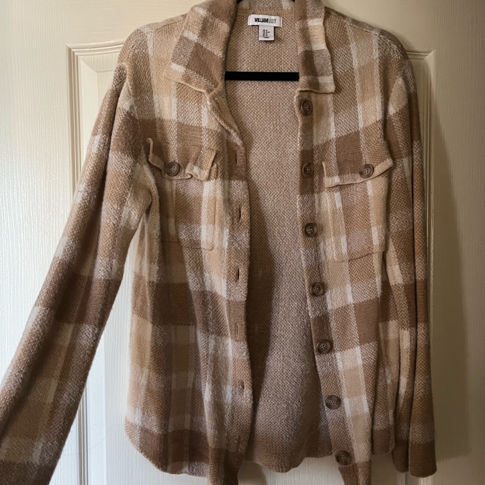 William Rast Checkered Board Jacket